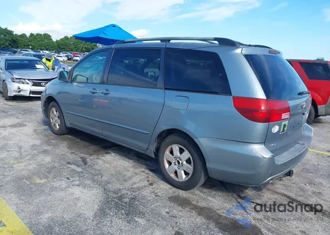 2004 Toyota Sienna Xle из США, поврежденный, VIN 5TDZA22C14S168160